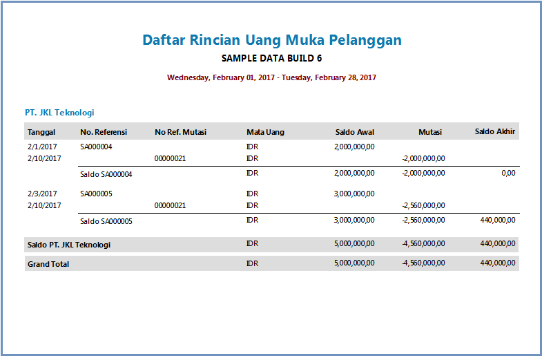 Cara Menginput Beberapa Uang Muka Untuk 1 Invoice Penjualan